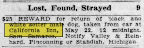 California Inn - May 30 1936 Article (newer photo)